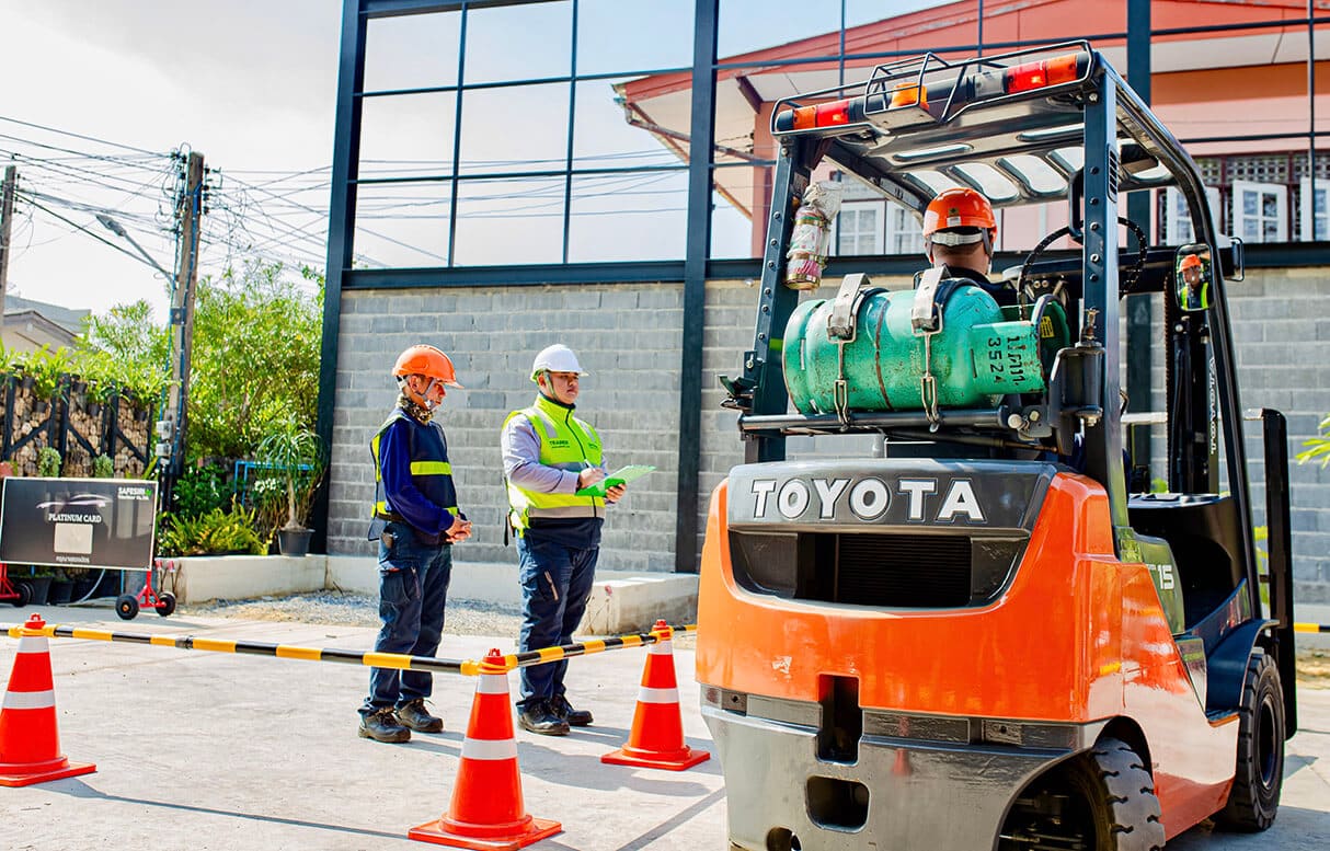 Forklift driver training 3